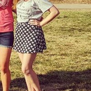 Forever 21 flower skirt